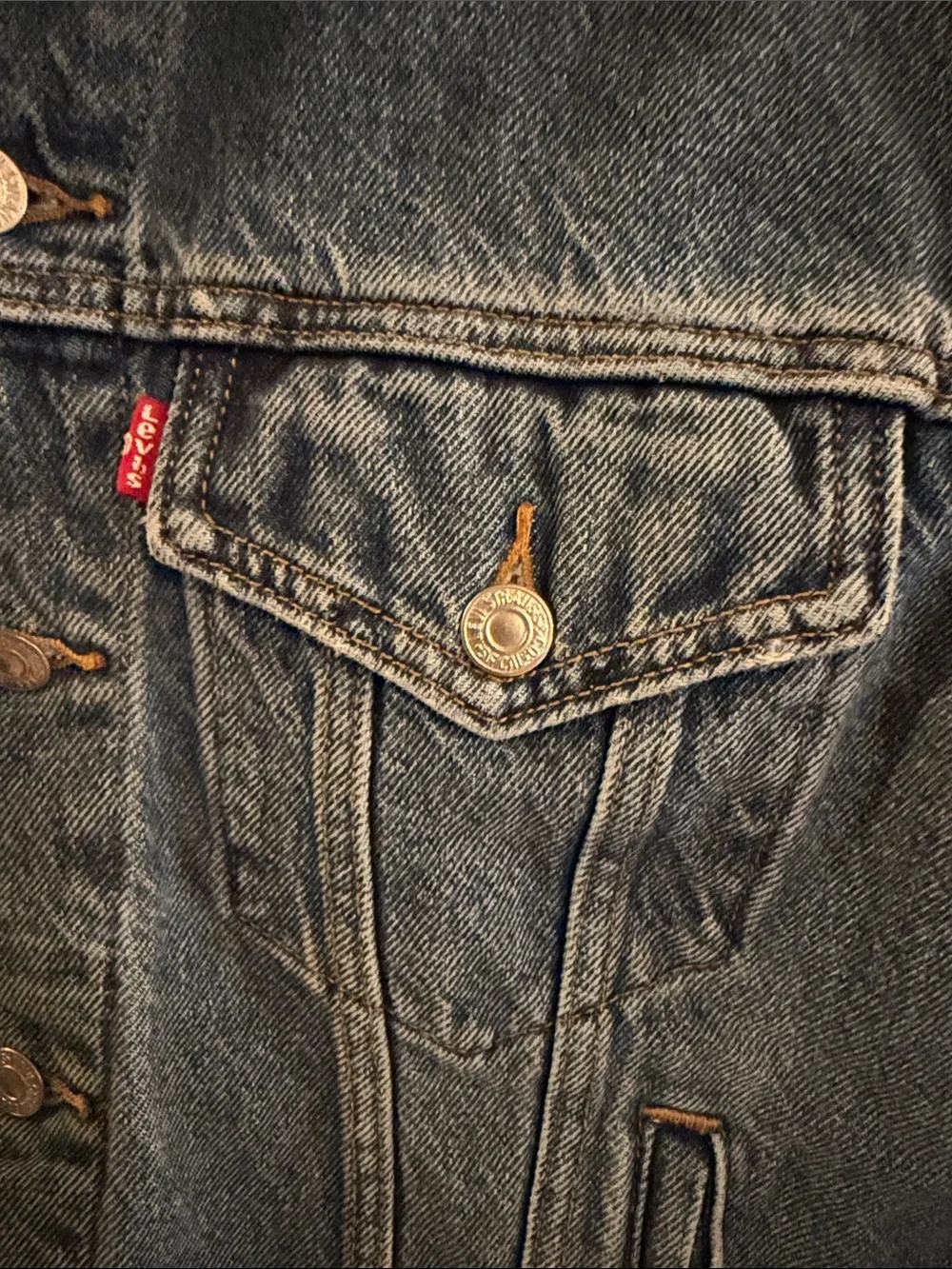 Levi's Blue Denim Trucker Jacket